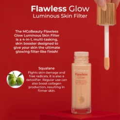 Flawless Glow - Luminous Skin Filter -Cosmetics Store FlawlessGlow Infographic2 69ca2a46 6241 4315 bce6 523fa73a887b scaled