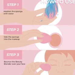 Magic Makeup Blender With Silicone Case -Cosmetics Store MCH391 EssentialMakeupBlenderKit 3Pack WebsiteImage 06 104c657f 74e3 4f28 af18 d10a6bf97a97