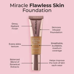 Miracle Flawless Skin Foundation -Cosmetics Store MCH461 FlawlessSkinFoundation WebsiteImage 01