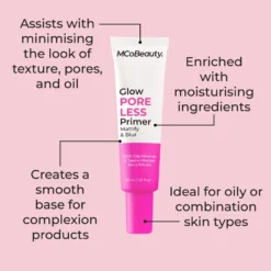 Glow Poreless Primer 10 Glow Poreless Primer -Cosmetics Store MCH623 GlowPorelessPrimer WebsiteImage 01 scaled